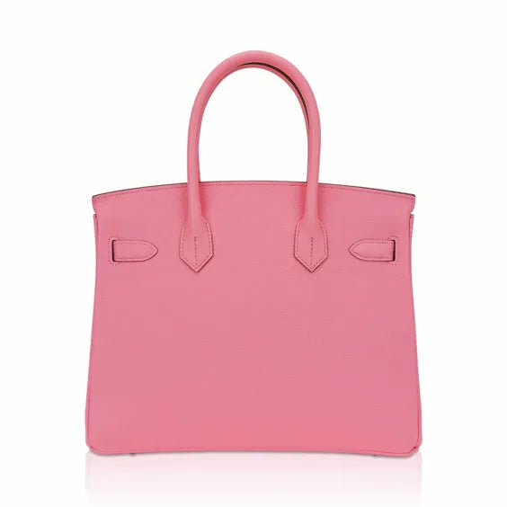 Birkin 30 Bag Rose Confetti Epsom Leather with Palladium Hardware