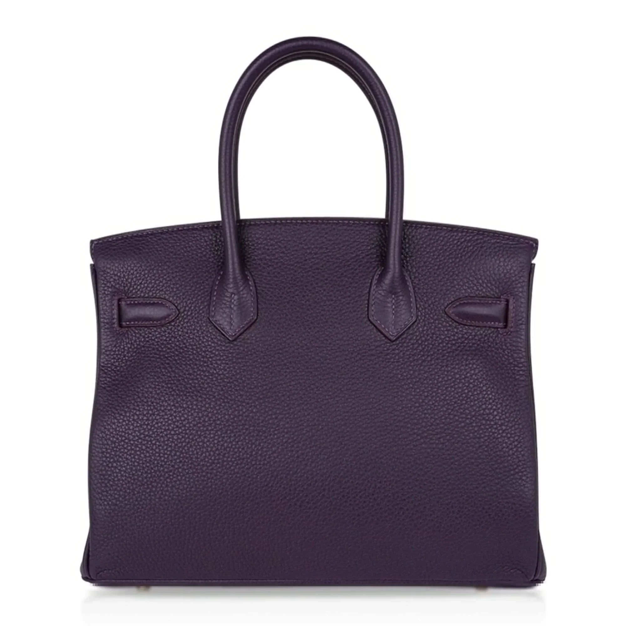 Birkin 30 Bag Raisin Rich Original Colour Gold Hardware Togo Leather
